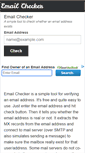 Mobile Screenshot of email-checker.net